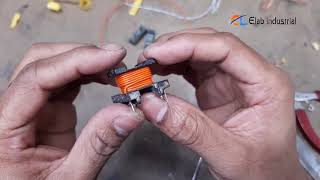 How to make high frequency Transformer IGBT gate switching Transformer [upl. by Anders382]