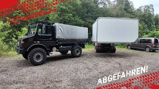 POWER UNIMOG FOR SALE  240PS Black Beauty mit Splitgetriebe der 4wheel24 BOX und mega Details [upl. by Yelah]