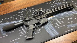 Durkin Tactical 105” 223556 pistol Unboxing amp Review [upl. by Erait]