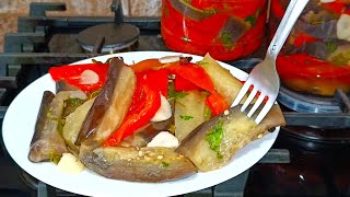 Самые Вкусные Баклажаны Обалденная Закуска Оторваться Невозможно Быстрый и Вкусный Рецепт Маринада [upl. by Nylrak]