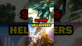 Helldivers Compared With Tempestus Scions From Warhammer 40K [upl. by Yahsed896]