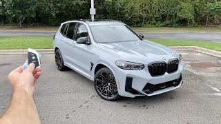 2024 BMW X3M Competition Start Up Exhaust Test Drive Walkaround POV and Review [upl. by Onfre735]