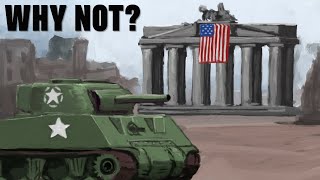 US Forces 1945 Why not Berlin [upl. by Arinaj]