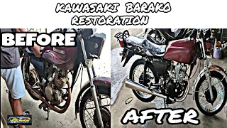 kawasaki barako 175 restoration [upl. by Engle]