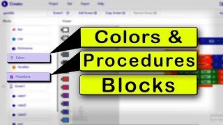 Kodular Colors amp Procedures Blocks Tutorial  Kodular Blocks Tutorial Bangla  Kodular Full Course [upl. by Derwin]