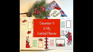 Planning for the Week of December 09 in my Catchall Planner [upl. by Ahseekat]