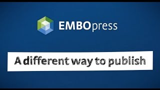 EMBO Press  A Different Way to Publish [upl. by Manley]