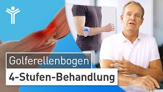 Golferellenbogen 4 Stufen Behandlung – Ellenbogenschmerzen innen loswerden Golfarm [upl. by Epilef]