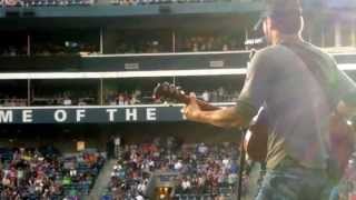 Eric Church Throws his Guitar Onto the Stage  Seattle 6113  Springsteen [upl. by Asirap]