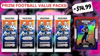 BEST VALUE 2023 Prizm Football Value Pack Review 8 Packs [upl. by Rutan]