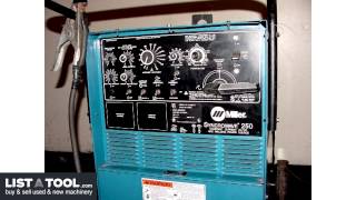 Miller SYNCHROWAVE 250 Arc Welder [upl. by Attennaej]