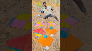 I was going to give a gift to a friend on his birthday but suddenly I found a lot of colorful kites [upl. by Ahtera]