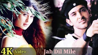 Jab Dil Mile 4K Video Song  Yaadein  Hrithik Roshan Kareena Kapoor Asha Bhosle Udit Narayan HD [upl. by Bevon]