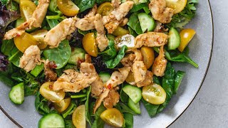 Sweet Chili Lime Chicken Salad Recipe  Quick and Flavorful Homemade Dressing [upl. by Amena]