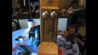 wooden wall telephone bell and magneto repair [upl. by Phylys]