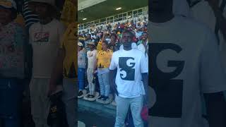 Kaizer Chiefs vs Cape Town City 30 March 2024 fans enjoying to see players [upl. by Ynaffik]