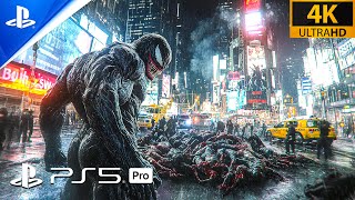 THE VENOM MASSACRE™ LOOKS ABSOLUTELY TERRIFYING on PS5 PRO  Ultra Realistic Graphics 4K 60FPS HDR [upl. by Benco]