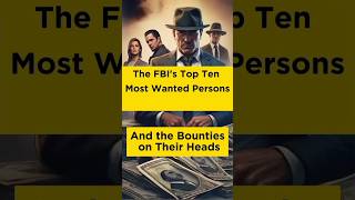 The FBIs Top Ten Most Wanted Persons and the Bounties on Their Heads youtubeshorts shorts [upl. by Odraboel]