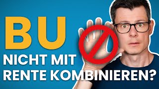 Berufsunfähigkeitsversicherung mit Rente kombinieren Macht das Sinn 2024 [upl. by Quillan]