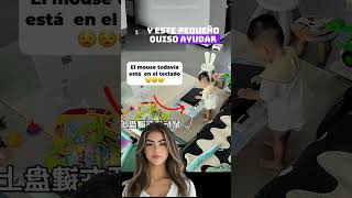 ¿Bebé ayuda a mamá ¡Desastre adorable 😱💻 [upl. by Veradi]