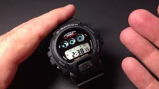 Casio GShock GW69001CF  Adjust DST Daylight Savings Time [upl. by Yseult]