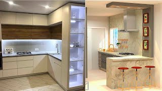 100 Modular Kitchen Design Ideas 2024 Open Kitchen Cabinet Colors Modern Home Interior Design Ideas [upl. by Aicilaanna]