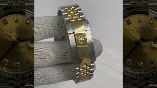 2023 Rolex Datejust 36MM Jubilee Oystersteel Yellow Gold Champagne Dial 126233 [upl. by Maggee584]