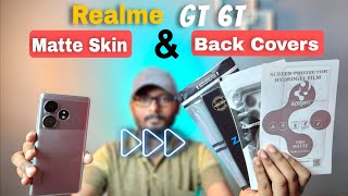 Realme GT 6  GT 6t Unique Covers and Membrane  Protective Film [upl. by Aliakim]