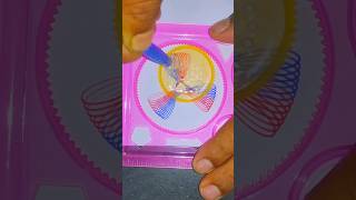 Video of making flowers with spirograph spirograph youtubeshorts shorts [upl. by Smukler]