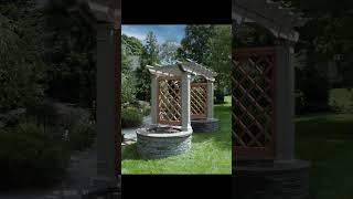 Arbor Garden Gate Ideas shorts [upl. by Afinom963]