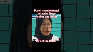 Megawati Hangestri P  momen epik spike yg tidak keras tapi pasti masuk live videoshort [upl. by Norehc596]