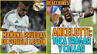 ANCELOTTI PREFIERE CALLAR Y TRAGAR CON LAS AMARILLAS POR PROTESTAR Y ‘EXPLICA EL PAPELÓN DE VALLEJO [upl. by Hannon360]