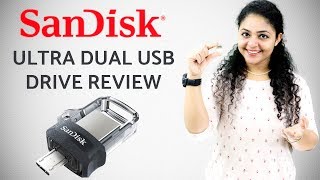 SanDisk Ultra Dual USB Drive 30 Review  SanDisk USB 30 Flash Drive Review [upl. by Bravar]