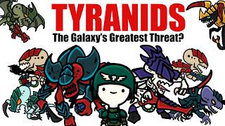 TYRANIDS Explained The Galaxys BUGGEST Threat  Warhammer 40k Lore [upl. by Siahc283]