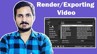 Render  Exporting Video How to Render  Export Video Hindi Mai Edius [upl. by Nohsed]