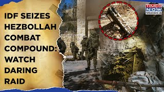 IDF Raids Hezbollah Combat Compound In Lebanon On Cam Takes Control Watch Golani Brigade In Action [upl. by Nimajneb]