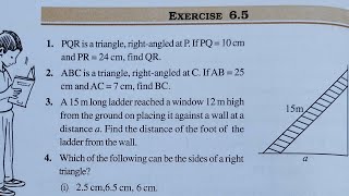 Class 7 Maths Chapter 6 l NCERT EXERCISE65 l Triangle l CBSE Board l Solution l 7th [upl. by Ihab]