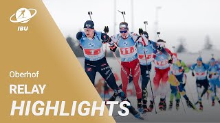 Oberhof 2023 Men Relay Highlights [upl. by Asiilanna324]