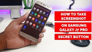 How To Take Screenshot On Samsung Galaxy J7 Pro [upl. by Nisen]