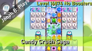 Candy Crush Saga Level 16874 No Boosters [upl. by Hole588]