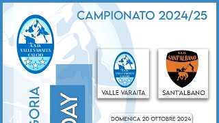 1ª Categoria  GIRONE F  VALLE VARAITA VS SANT’ALBANO [upl. by Okiruy141]