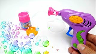 Soap Bubble Gun Toy for Kids [upl. by Ozan]