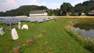 Sonnenpark  Solar Power Plant Untermühlbach Austria [upl. by Dumas]