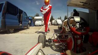 Karting KZ Circuit de lenclos Birel art TM [upl. by Stargell]