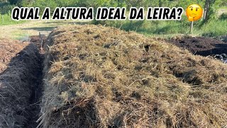 Qual a melhor altura para a leira de compostagem [upl. by Eninnaj703]