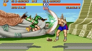 Street Fighter II SNES Guile playthrough 22 [upl. by Kaya]