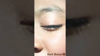 Darkish Brown eyes lashes eyelashes makeup [upl. by Phipps884]