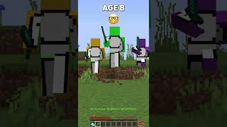 How To Escape Traps at Every Age in Minecraft shorts meme memes [upl. by Lina460]