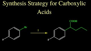 Synthesis Strategy for Carboxylic Acids [upl. by Lerrej]