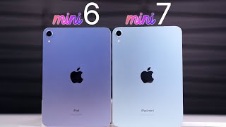 iPad mini 7 2024 vs iPad mini 6  More Than it Seems [upl. by Ilonka646]